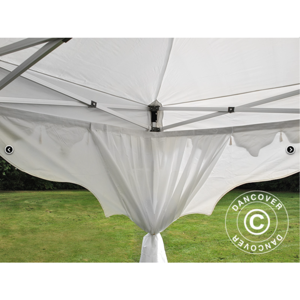 Flextents PRO 3x6m "Raj" inkl. 6st dekorativa hrngardiner