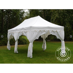 Flextents PRO 3x6m "Raj" inkl. 6st dekorativa hrngardiner