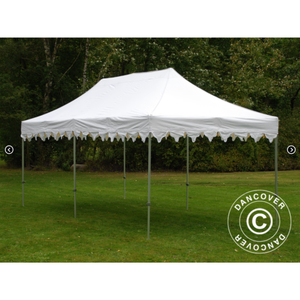 Flextents PRO 3x6m "Raj" inkl. 6st dekorativa hrngardiner