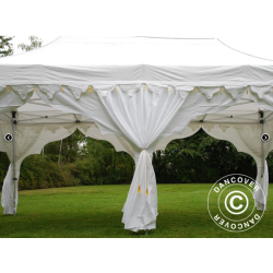 Flextents PRO 3x6m "Raj" inkl. 6st dekorativa hrngardiner