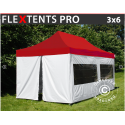 FleXtents PRO 3x6m "Sjuktlt" inkl 6st sidovggar