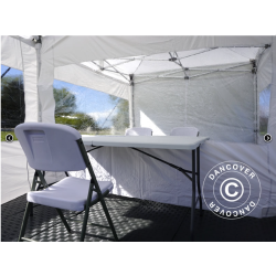 FleXtents PRO 4x6m "Beskartlt," inkl 8st sidovggar och 1st skiljevgg