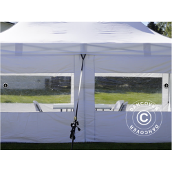 FleXtents PRO 4x6m "Beskartlt," inkl 8st sidovggar och 1st skiljevgg