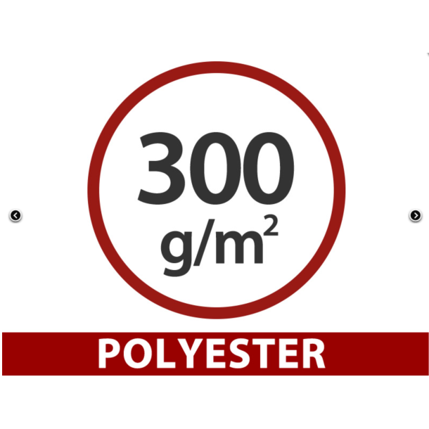 Flextents PRO 4x6m med fullt digitalt tryck inkl 8st sidovggar, Vit