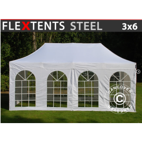 FleXtents Steel 3x6m 