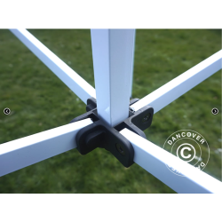 FleXtents Steel 3x6m "Sjuktlt" inkl 6st sidovggar, Vit