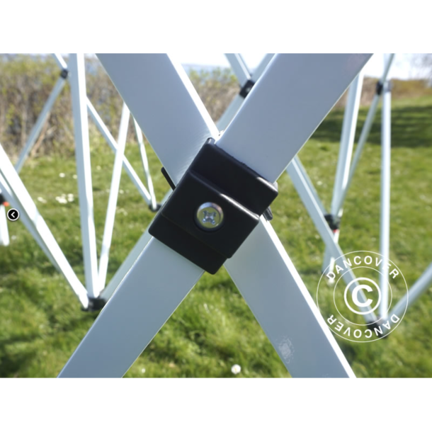 FleXtents Steel 3x6m "Sjuktlt" inkl 6st sidovggar, Vit