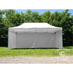 FleXtents Steel 3x6m "Sjuktlt" inkl 6st sidovggar, Vit