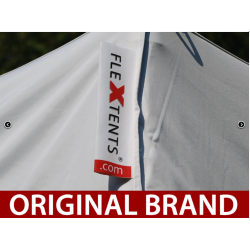 FleXtents Steel 3x6m "Sjuktlt" inkl 6st sidovggar, Vit