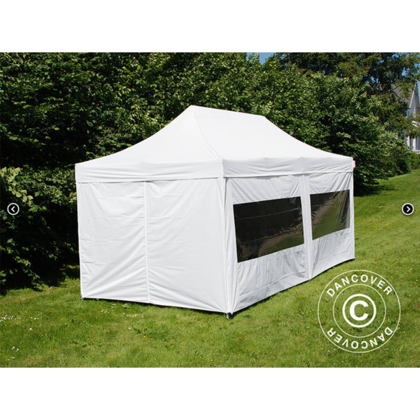 FleXtents PRO Steel 3x6m "PartyEdition" inkl 6st sidovggar