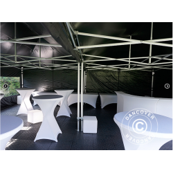 FleXtents PRO Steel 3x6m "PartyEdition" inkl 6st sidovggar
