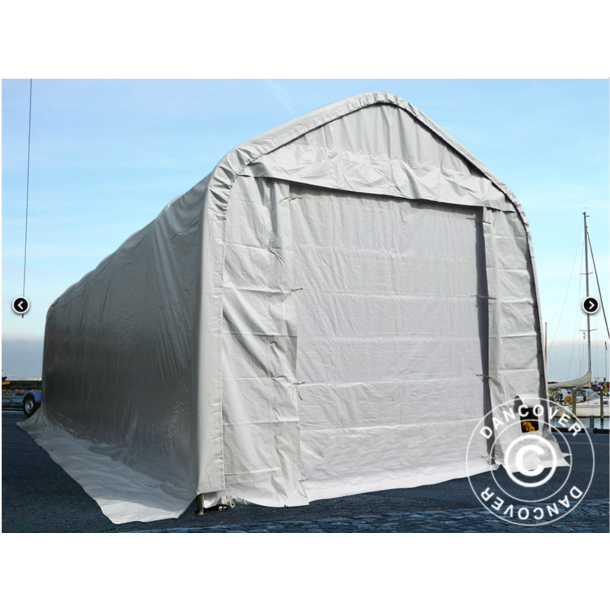 Lagertlt OceanCover 5,5x15x4,1x5,3m PVC 600g, Vit