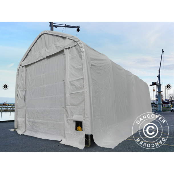 Lagertlt OceanCover 5,5x15x4,1x5,3m PVC 600g, Vit