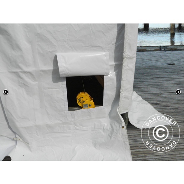 Lagertlt OceanCover 5,5x15x4,1x5,3m PVC 600g, Vit