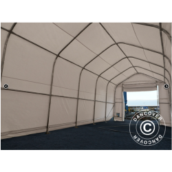 Lagertlt OceanCover 5,5x15x4,1x5,3m PVC 600g, Vit