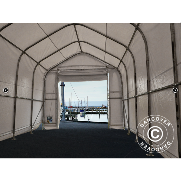 Lagertlt OceanCover 5,5x15x4,1x5,3m PVC 600g, Vit