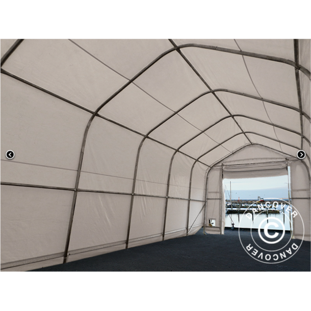 Lagertlt OceanCover 5,5x15x4,1x5,3m PVC 600g, Vit