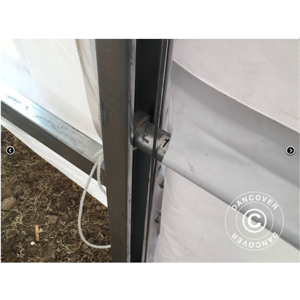 Lagertlt OceanCover 5,5x15x4,1x5,3m PVC 600g, Vit