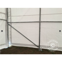 Lagertlt OceanCover 5,5x15x4,1x5,3m PVC 600g, Vit