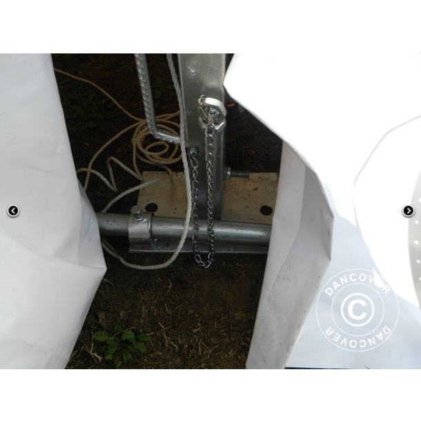 Lagertlt OceanCover 5,5x15x4,1x5,3m PVC 600g, Vit