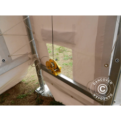 Lagertlt OceanCover 5,5x15x4,1x5,3m PVC 600g, Vit