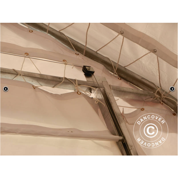 Lagertlt OceanCover 5,5x15x4,1x5,3m PVC 600g, Vit