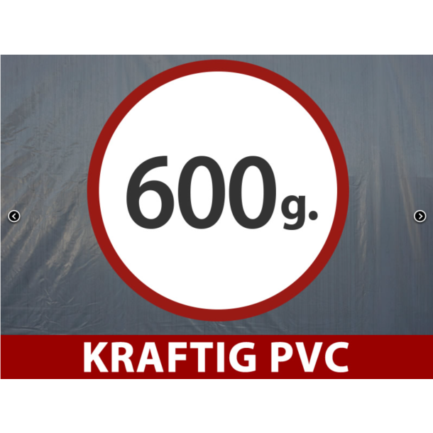 Lagertlt OceanCover 5,5x15x4,1x5,3m PVC 600g, Vit