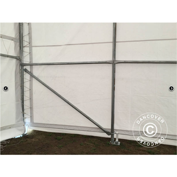 Lagertlt OceanCover 5,5x20x4,1x5,3m PVC 600g, Vit