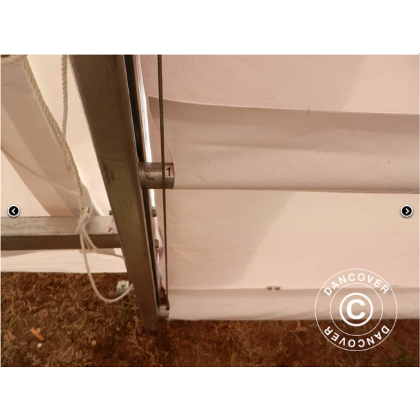 Lagertlt OceanCover 5,5x20x4,1x5,3m PVC 600g, Vit