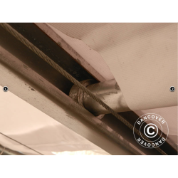 Lagertlt OceanCover 5,5x20x4,1x5,3m PVC 600g, Vit