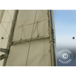 Lagertlt OceanCover 5,5x20x4,1x5,3m PVC 600g, Vit