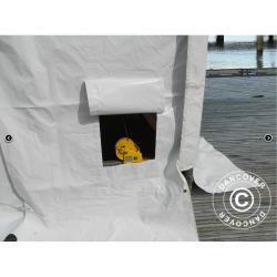 Lagertlt OceanCover 5,5x20x4,1x5,3m PVC 600g, Vit