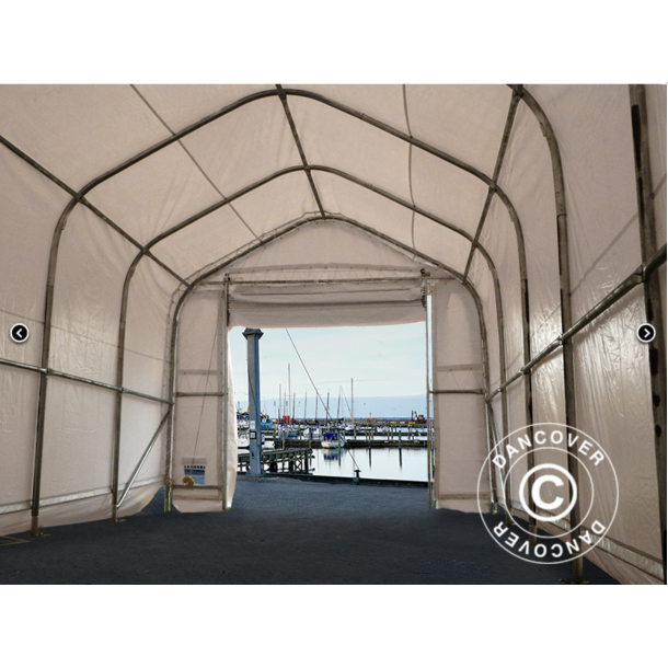 Lagertlt OceanCover 5,5x20x4,1x5,3m PVC 600g, Vit