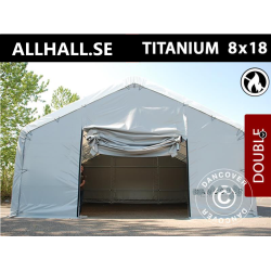 Tlthall Titanium 8x18x3x5m PVC 600g