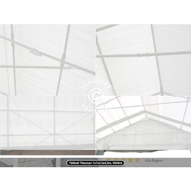 Tlthall Titanium 8x27x3x5m PVC 600g