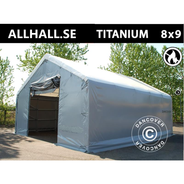 Tlthall Titanium 8x9x3x5m PVC 600g