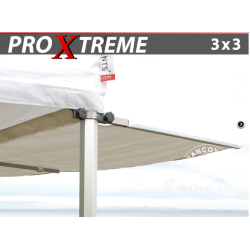 FleXtents  Xtreme 3x3m "50" verhng - Utskjutande tak