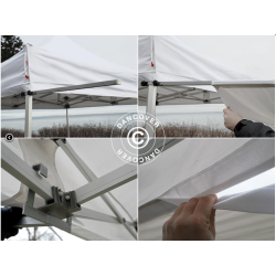 FleXtents  Xtreme 3x3m "50" verhng - Utskjutande tak