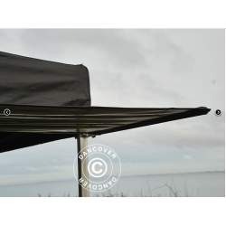 FleXtents  Xtreme 3x3m "50" verhng - Utskjutande tak