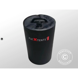 Viktvska fr vatten till FleXtents snabbtlt, 15l, Svart, 4 st.