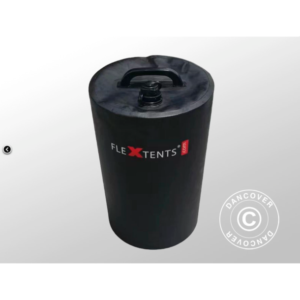 Viktvska fr vatten till FleXtents snabbtlt, 15l, Svart, 4 st.