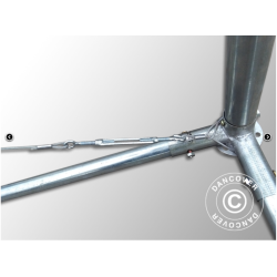 Extra styrka Stltrdskit till lagertlt PRO