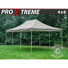 Snabbtlt FleXtents Xtreme 4x6m Kamouflage