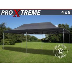 Snabbtlt FleXtents Xtreme 4x8m Svart