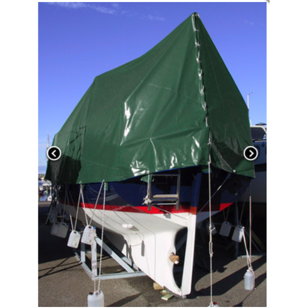 Presenning 4 x 6m, PVC 600g/m FLAMHMMANDE