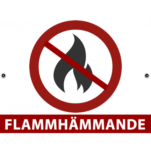 Presenning 4 x 6m, PVC 600g/m FLAMHMMANDE