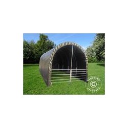 Vindskydd fr djur 3 x  6 x 2,8 m PVC, Grn