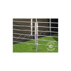 Vindskydd fr djur 3 x  6 x 2,8 m PVC, Grn