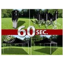 Snabbtlt FleXtents Xtreme 4x6m Svart
