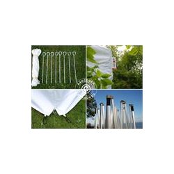 Snabbtlt FleXtents Xtreme 4x4m Vit, inkl. 4 sidor